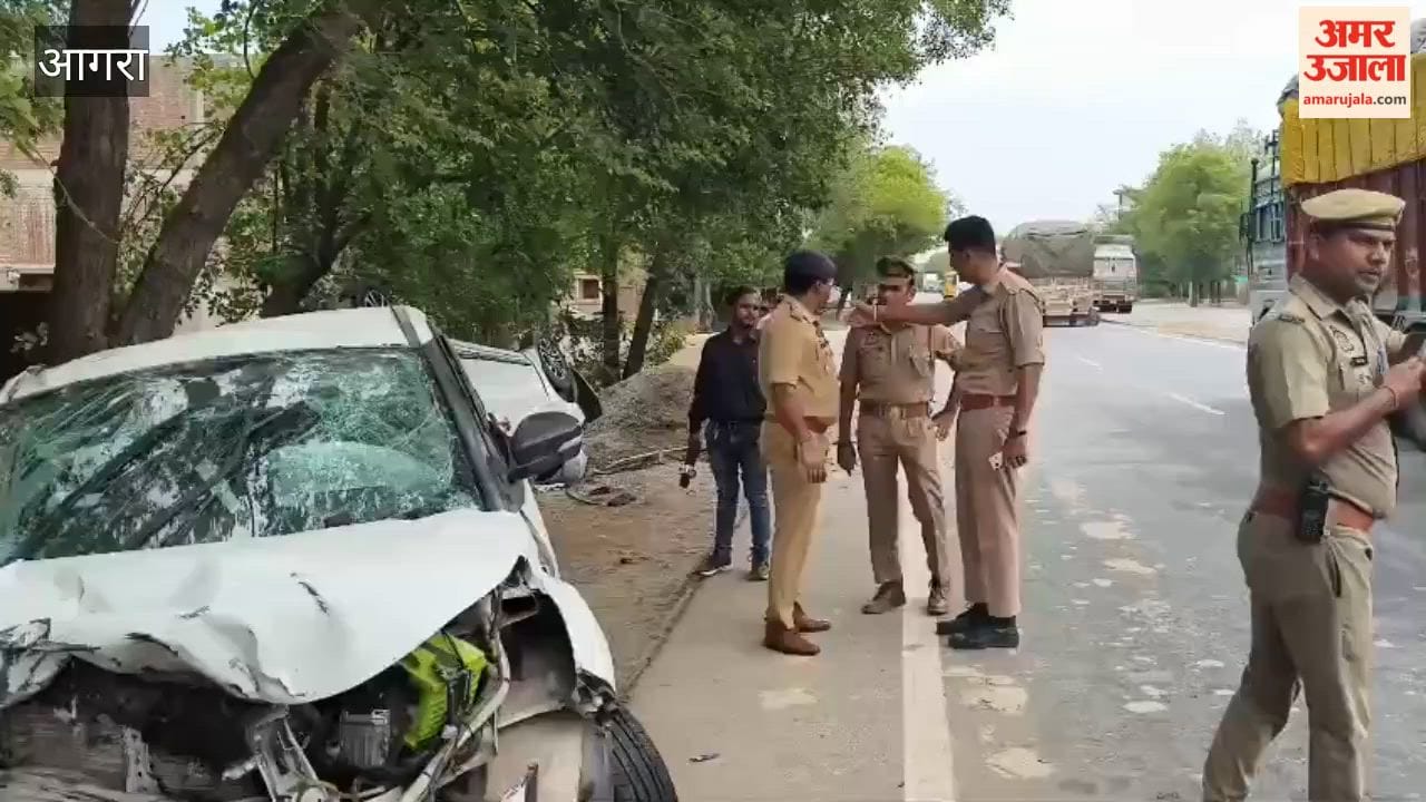 Tyre Burst Sends Car Across Divider Two Vehicles Overturn in Major Highway Crash