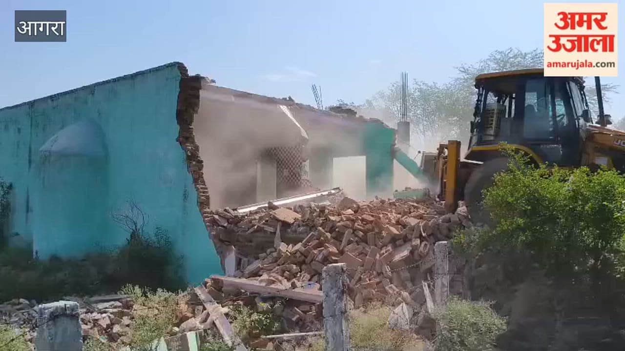 Bulldozer Action Clears Religious Structures from Encroached Pond Land