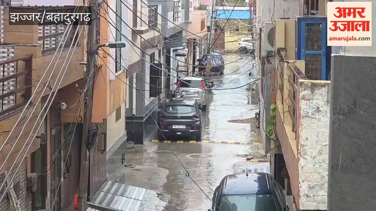 Weather changes in Bahadurgarh; rain brings relief from the heat.