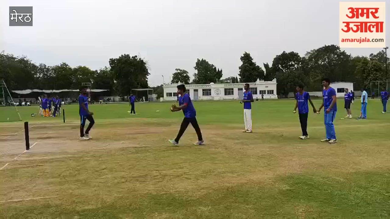Players Impress with Batting and Bowling Skills on Day Three of Meerut Mavericks Trials
