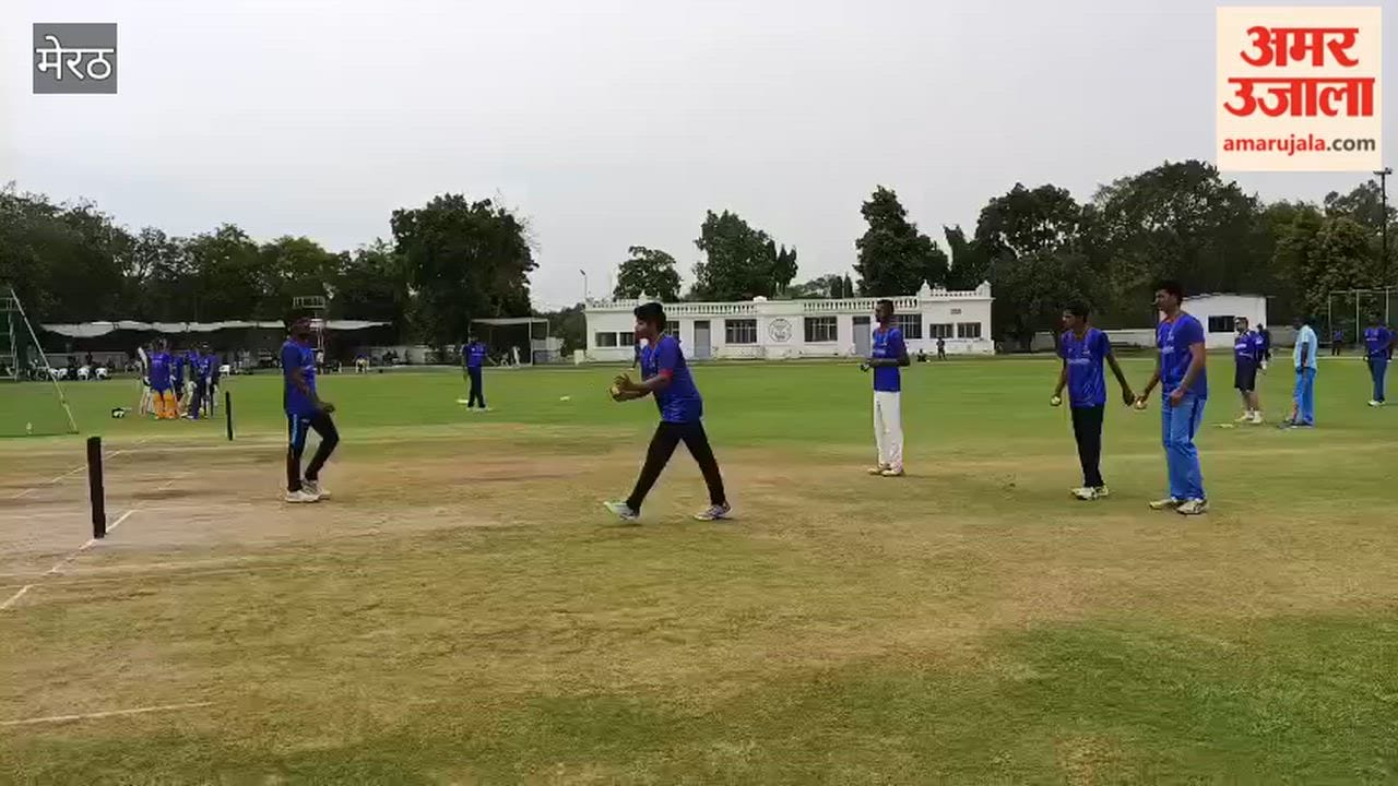 Players Impress with Batting and Bowling Skills on Day Three of Meerut Mavericks Trials