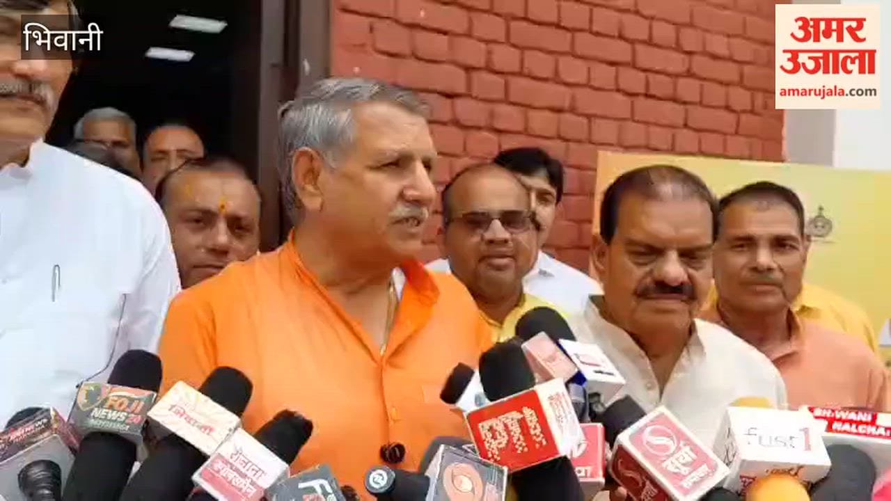 Bhiwani MP Dharambir Singh makes a major statement regarding SIR; also takes a dig at CJP founder Abhijit Deepke.