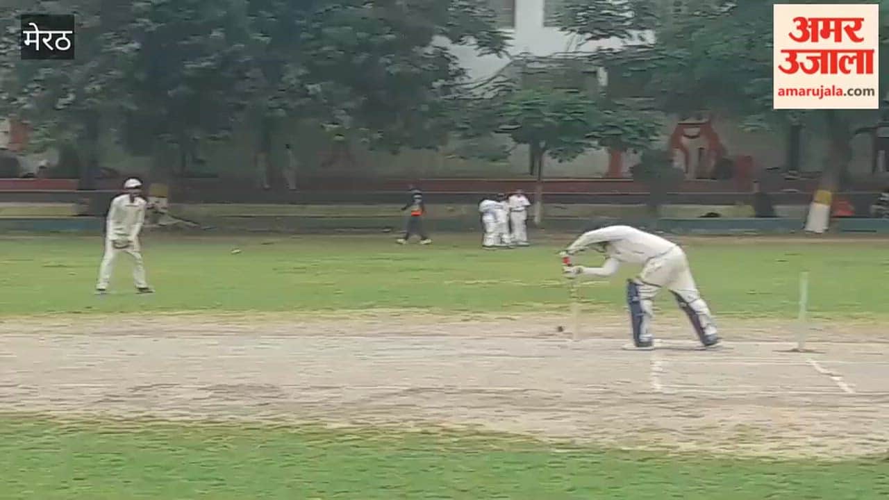 Meerut: Inauguration of the Vivek Pandey Memorial Cricket Tournament