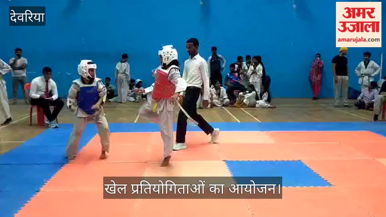 District level Taekwondo and wrestling competition concludes