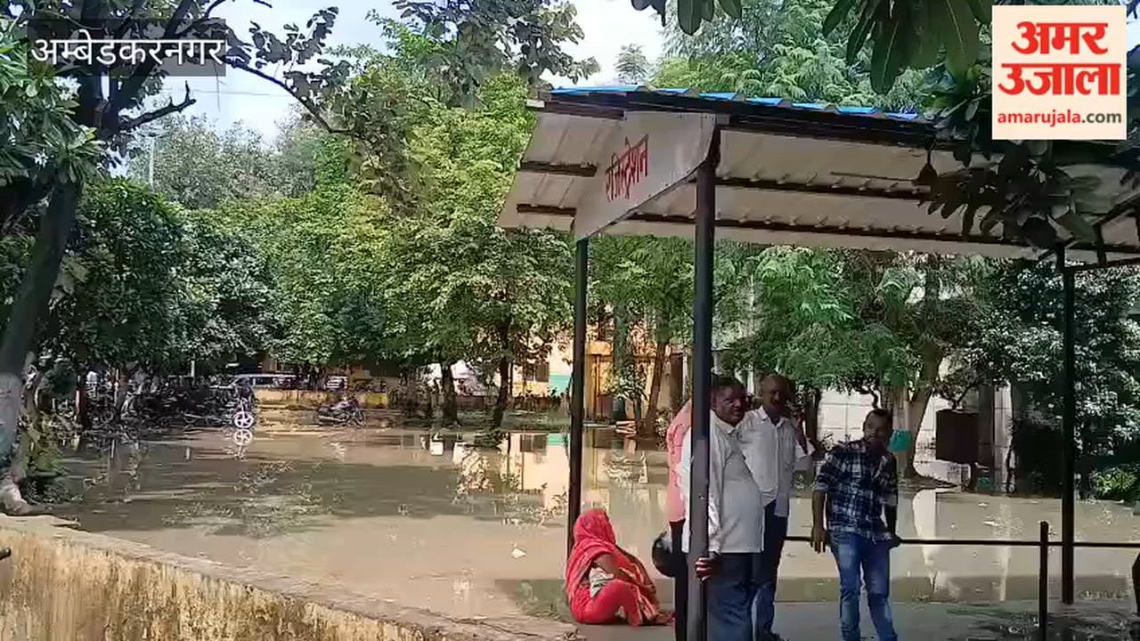 अंबेडकरनगर में जिला अस्पताल में उमड़ी मरीजों की भीड़, परचा बनवाने के लिए जद्दोजहद