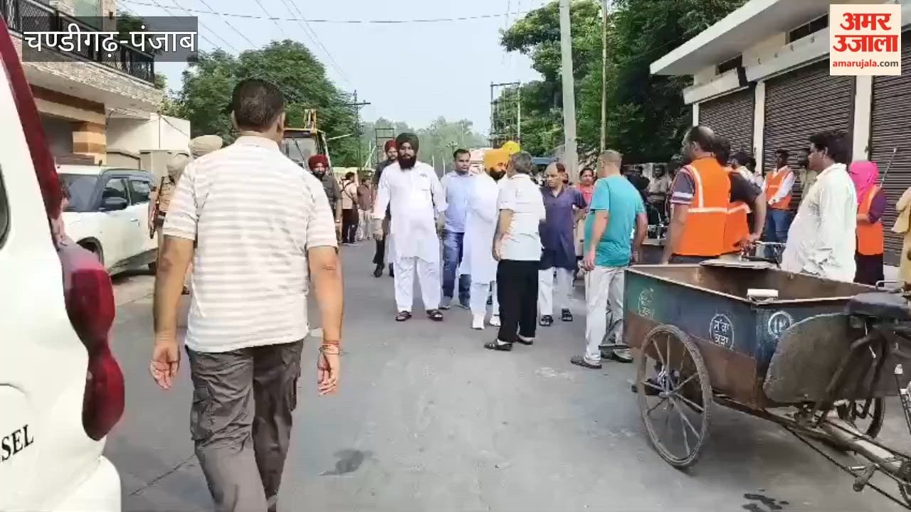 Minister Harjot Bains took part in a cleanliness drive in Nangal under the 'Mission Clean Punjab' campaign.