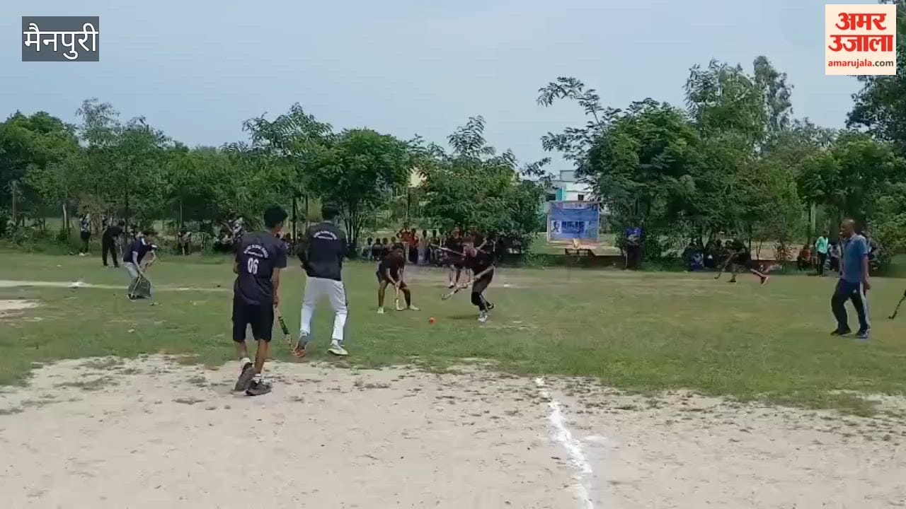 National Sports Day Sparks Sporting Spirit in Mainpuri, Hockey and Volleyball Competitions Begin