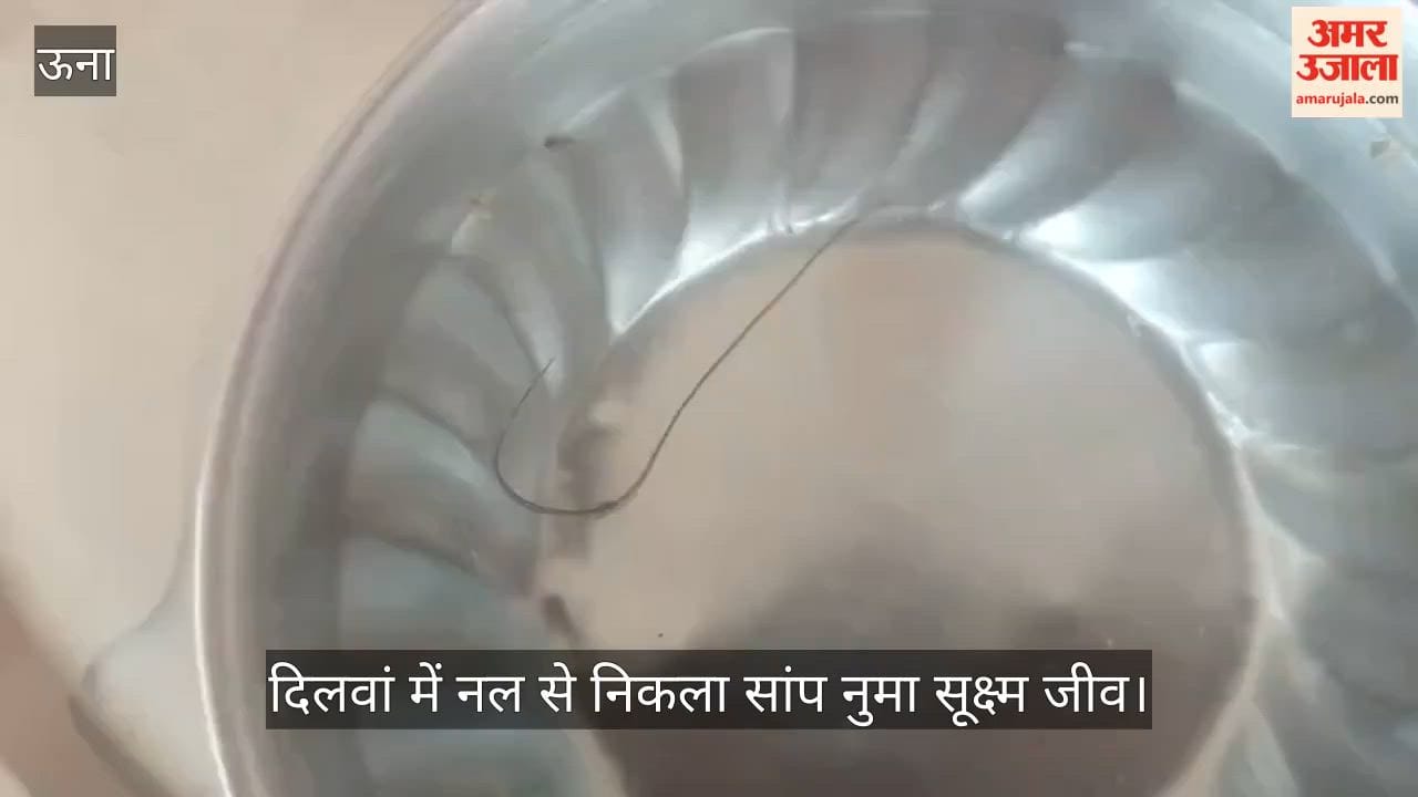Snake-like microorganism emerges from tap in Dilwan