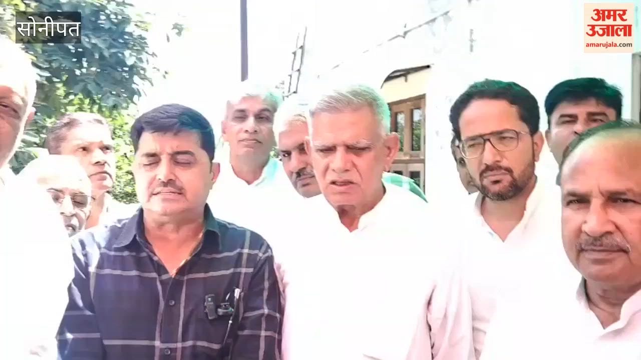 In Sonipat, INLD leader and former MLA Ramphal Kundu leveled corruption allegations against the BJP and held a meeting with party workers regarding the upcoming rally in Nuh.