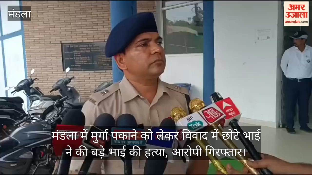 In Mandla, younger brother killed elder brother in a dispute over cooking chicken, accused arrested
