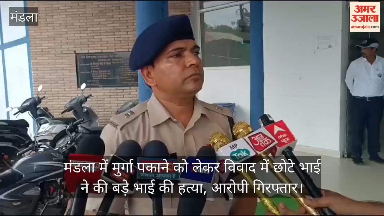 In Mandla, younger brother killed elder brother in a dispute over cooking chicken, accused arrested