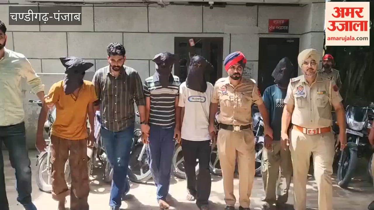 Four members of a gang of thieves arrested in Faridkot.
