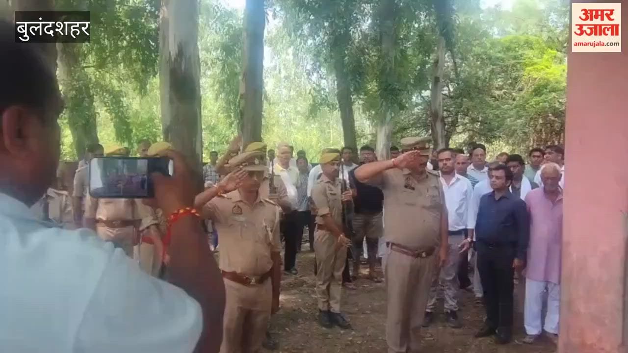 Democracy fighter Sunil Sharma bid a final farewell with state honors