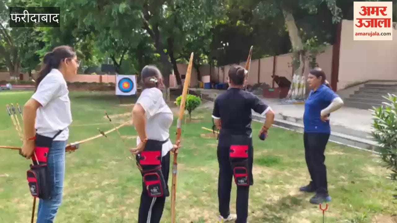 Athletes showcased their prowess during a three-day competition held in Faridabad on Sports Day