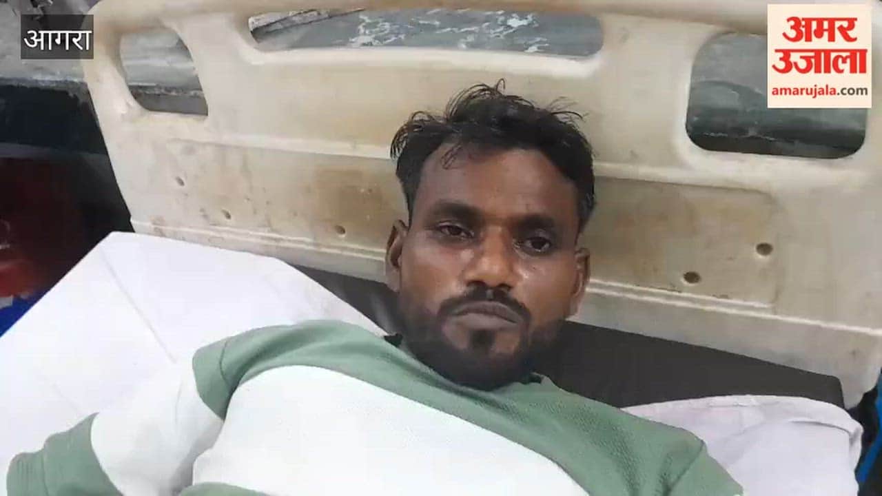 Hyena attacks in Sannpura village Sunil saves his life by showing courage cousin also has a narrow escape in Agra