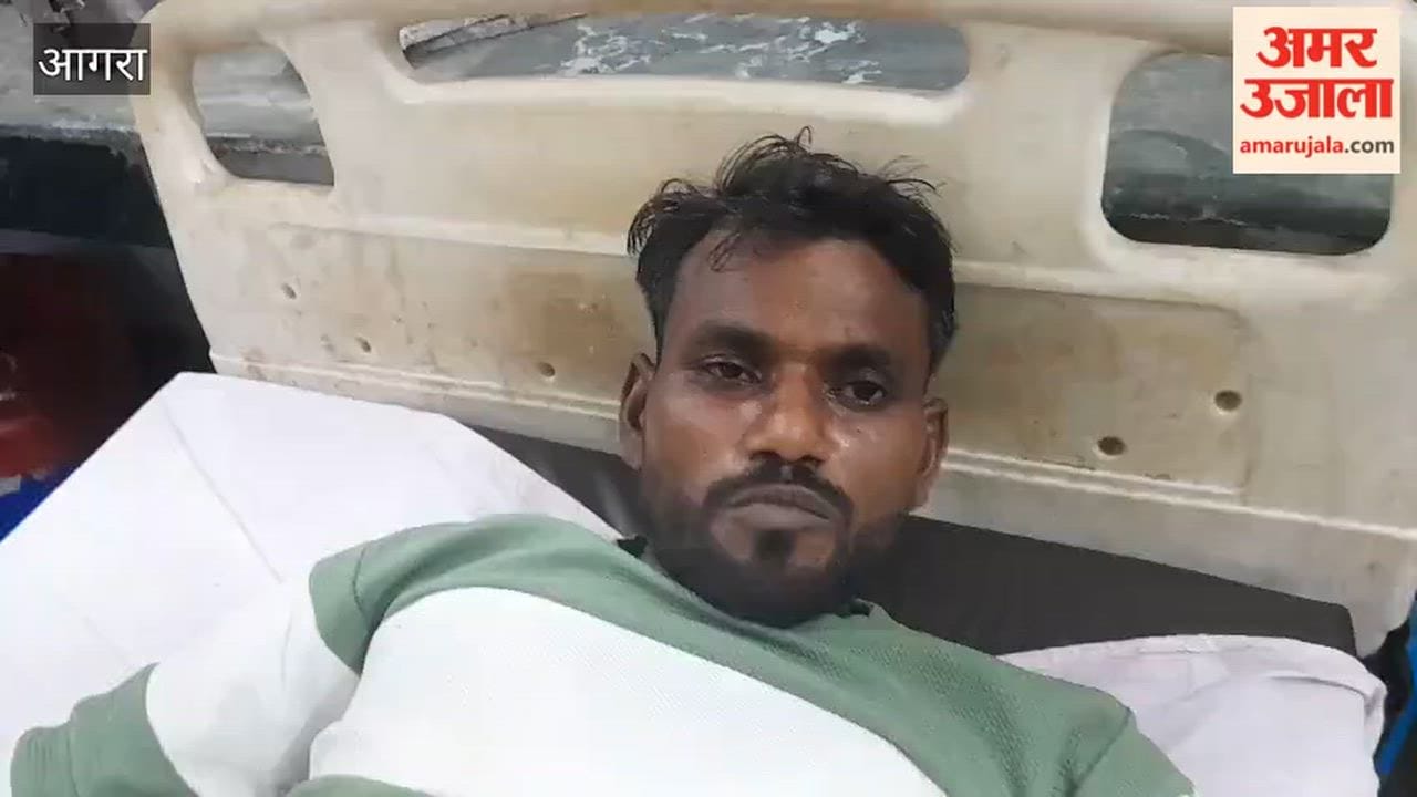 Hyena attacks in Sannpura village Sunil saves his life by showing courage cousin also has a narrow escape in Agra