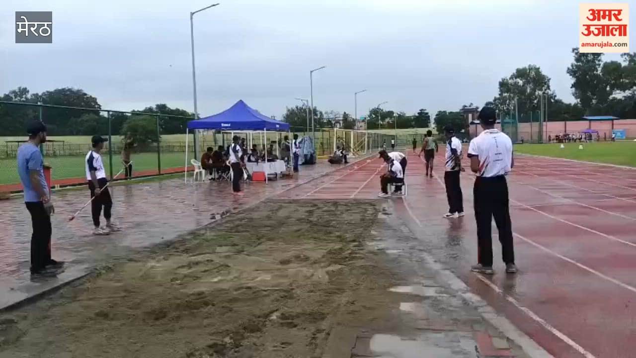 National Athletics Series-15: Athletes Showcase Speed and Skill in 110m Hurdles at Kailash Prakash Stadium