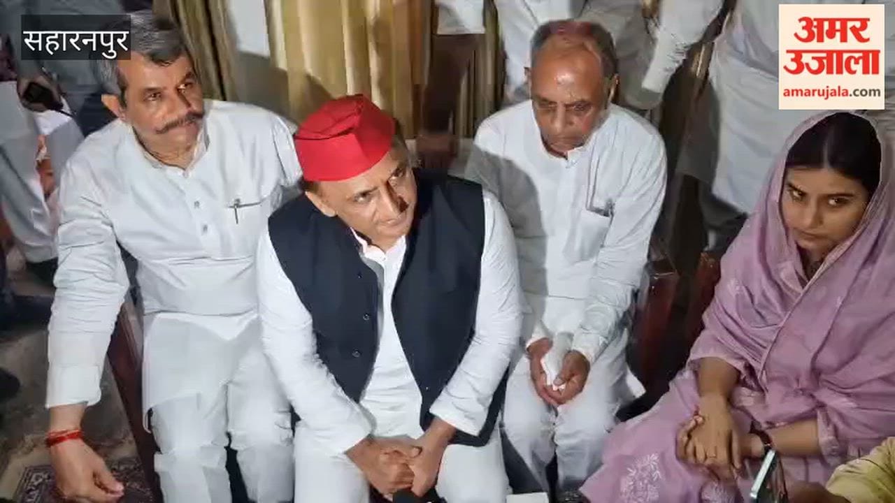 Saharanpur: Akhilesh Yadav said—if Mother Ganga calls, do not travel via the Ganga Expressway; it was built through corruption.