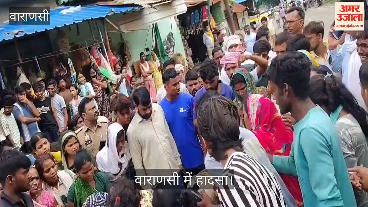 Female student killed after hit by dumper truck road blocked with dead body in varanasi