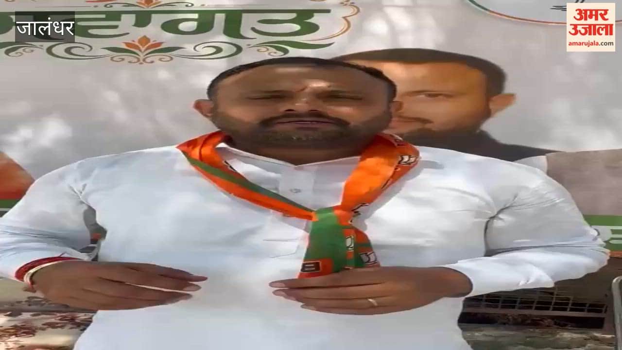Jalandhar Urban District President Ashok Sarin 'Hikki' furious over BJP removing boards.
