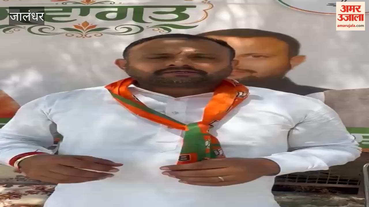 Jalandhar Urban District President Ashok Sarin 'Hikki' furious over BJP removing boards.