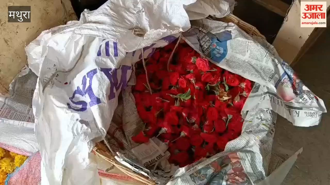 Flower prices rise in Mathura for Kanha birth anniversary celebrations