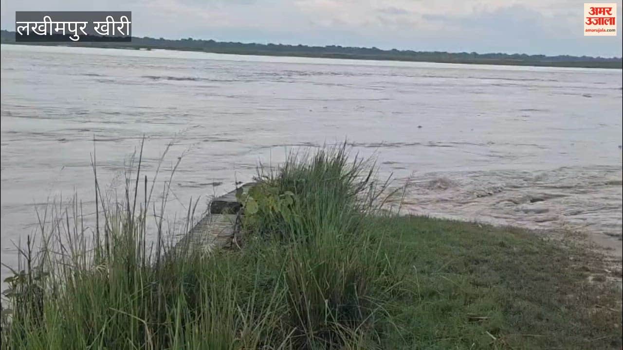 Culvert washed away by strong currents of the Mohana River threat to Nayapind village in Lakhimpur Kheri
