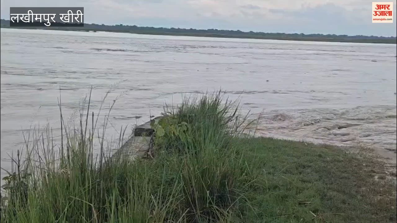 Culvert washed away by strong currents of the Mohana River threat to Nayapind village in Lakhimpur Kheri