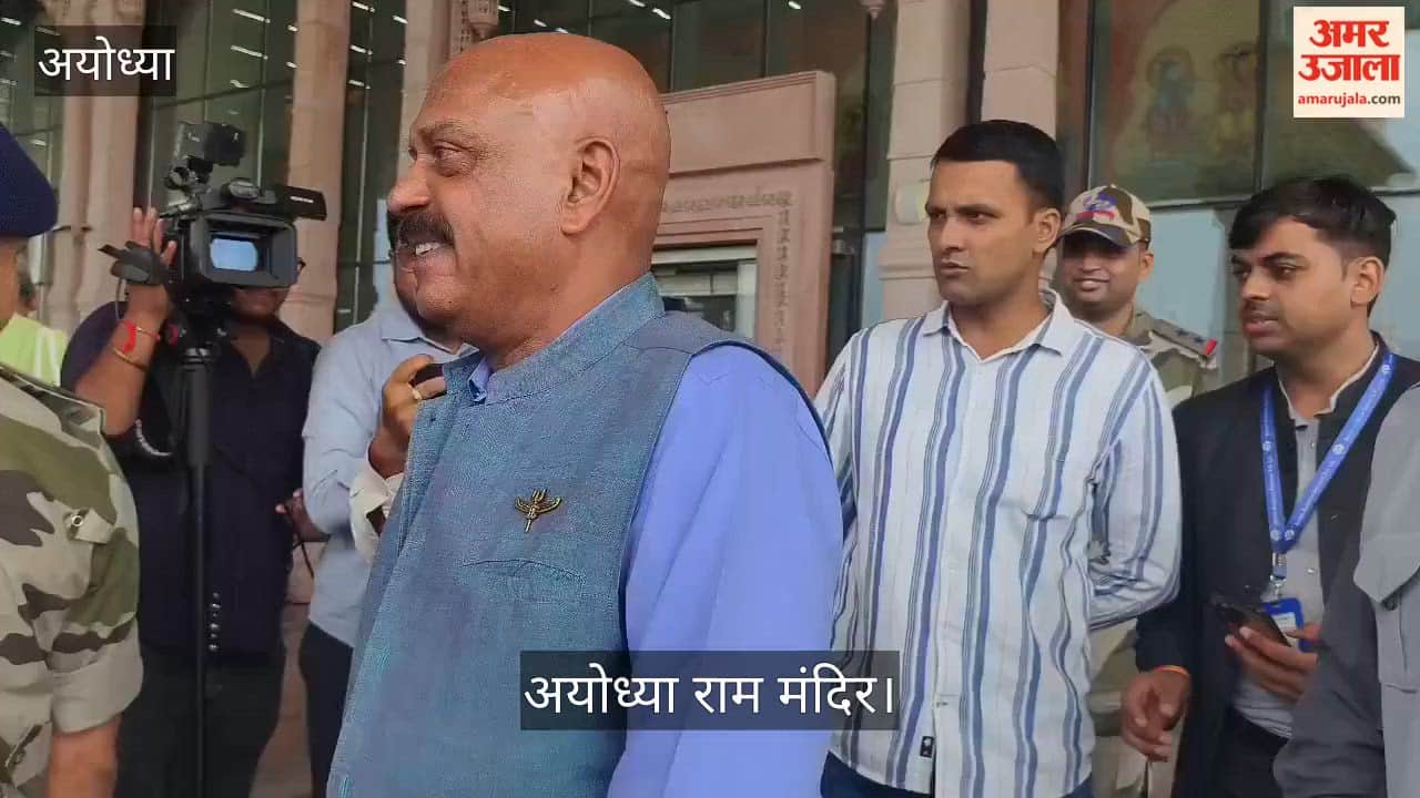 अयोध्या: राम मंदिर पहुंचे पहले सीईओ जितेंद्र मिश्रा बोले- देश सेवा के बाद राम भक्तों की सेवा का अवसर मिला