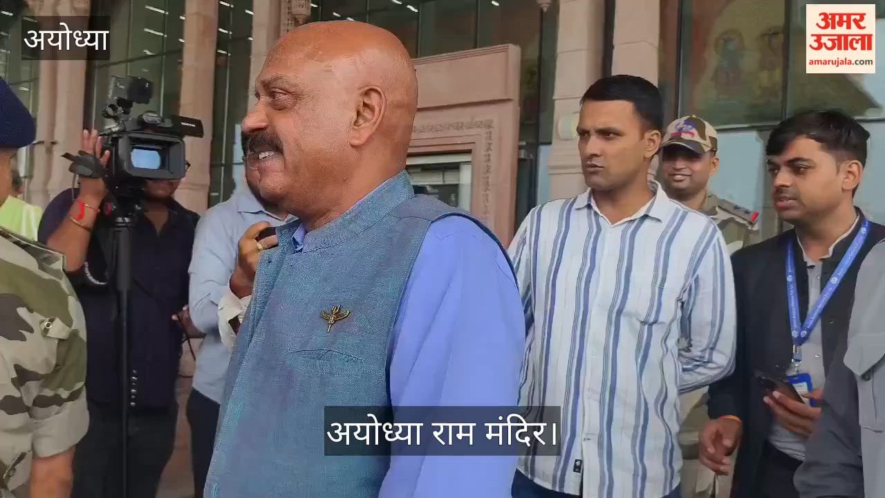 अयोध्या: राम मंदिर पहुंचे पहले सीईओ जितेंद्र मिश्रा बोले- देश सेवा के बाद राम भक्तों की सेवा का अवसर मिला