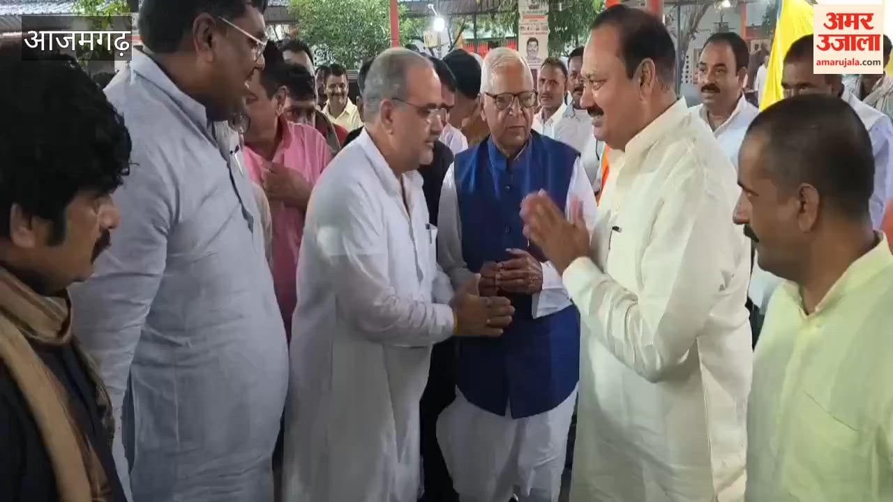 Bhupendra Chaudhary visited Durvasa Dham on the death anniversary of Aadya Prasad Rai