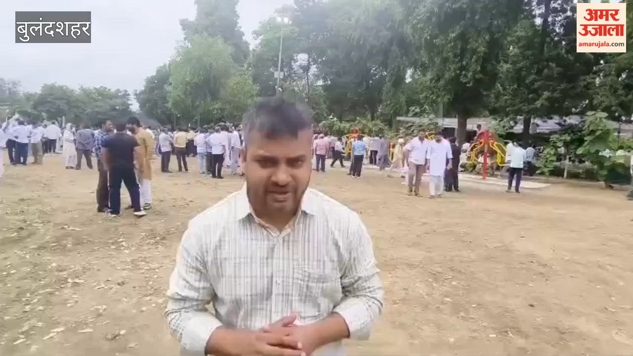Bulandshahr MLA Anil Sharma cremated with state honors