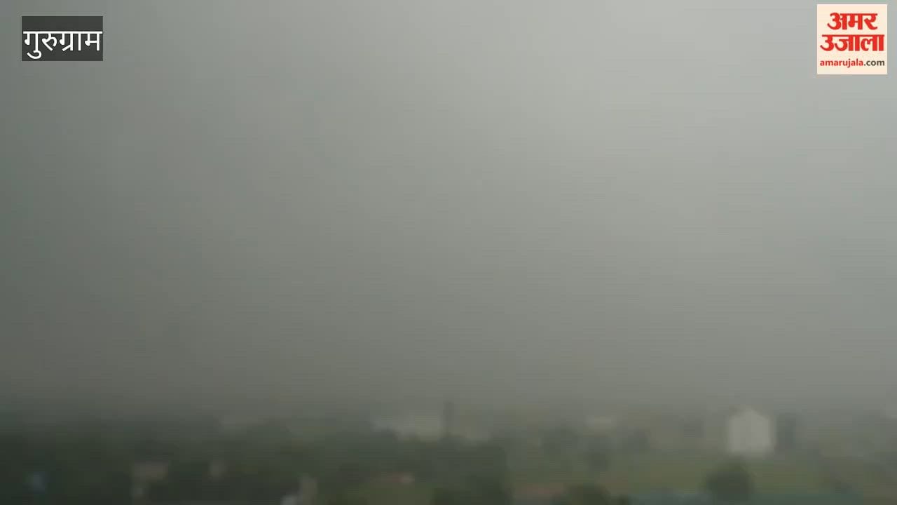 Rain makes the weather pleasant in Gurugram