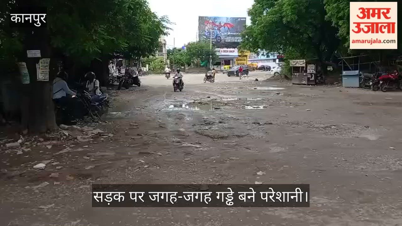 Pothole-Ridden Road at Indira Nagar-Makdikheda Turn Troubles Motorists