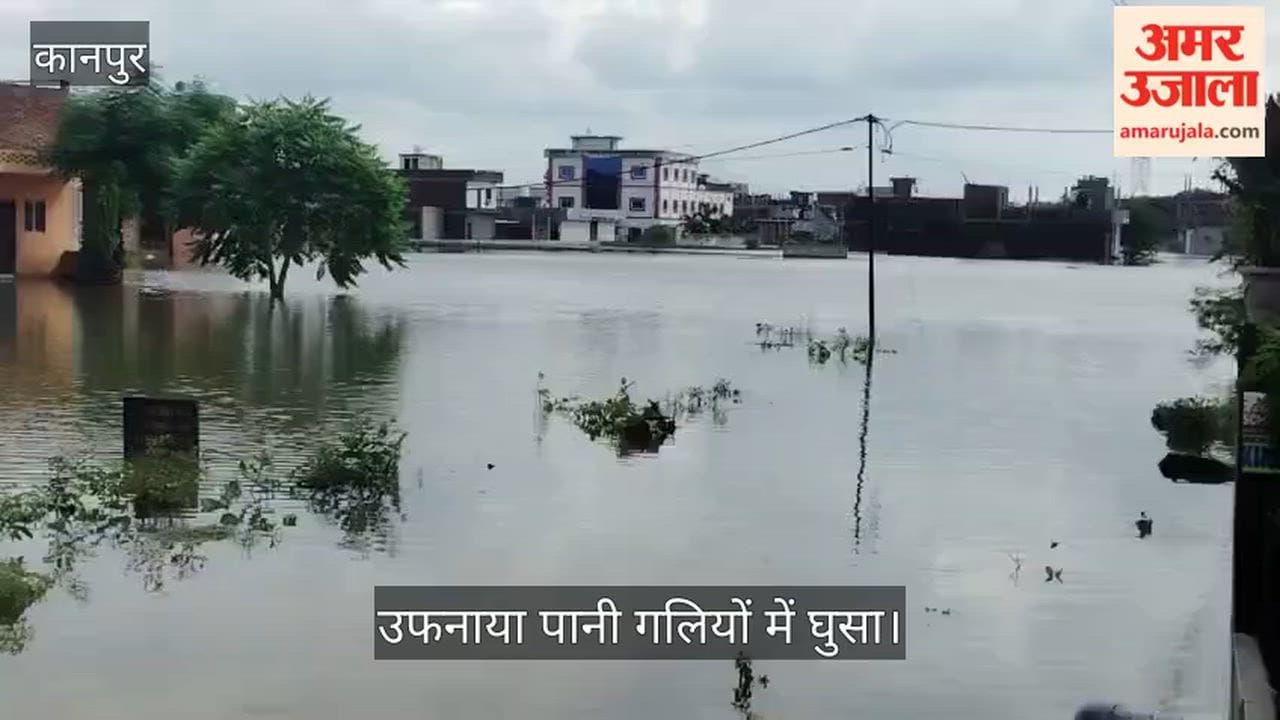 Pandu River in spate in Kanpur contact with Pipauri Bihar Purwa cut off