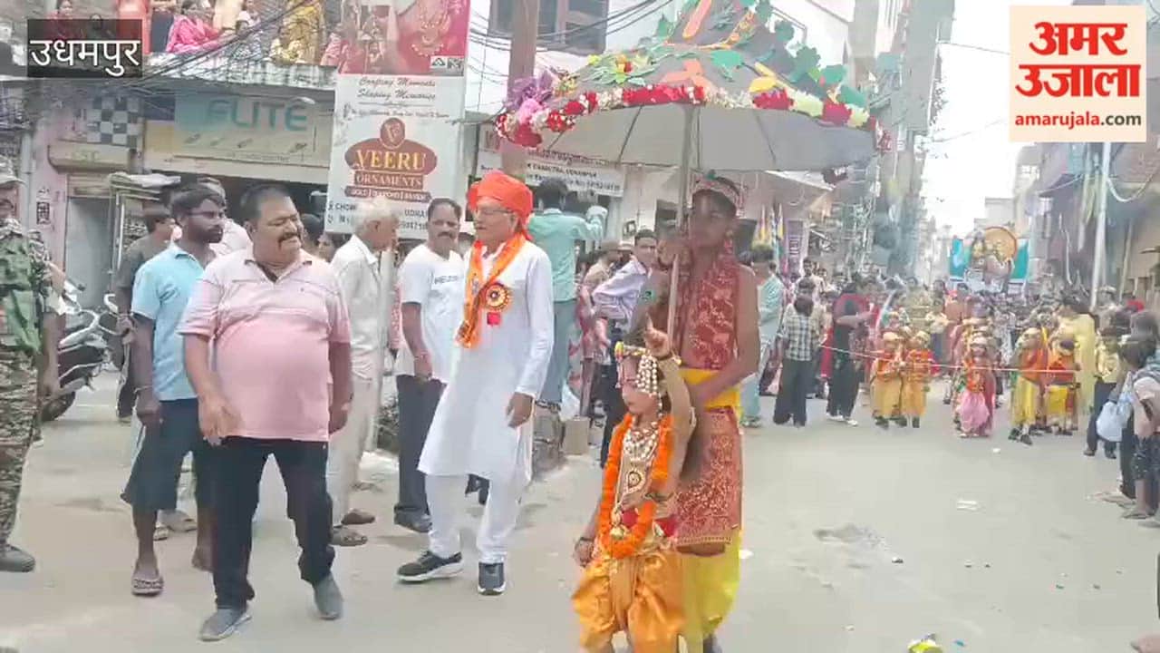City immersed in devotion to Lord Krishna