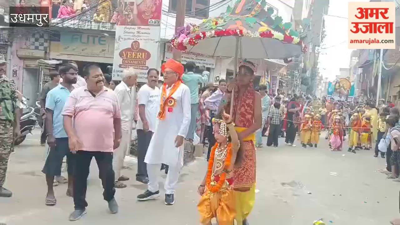 City immersed in devotion to Lord Krishna