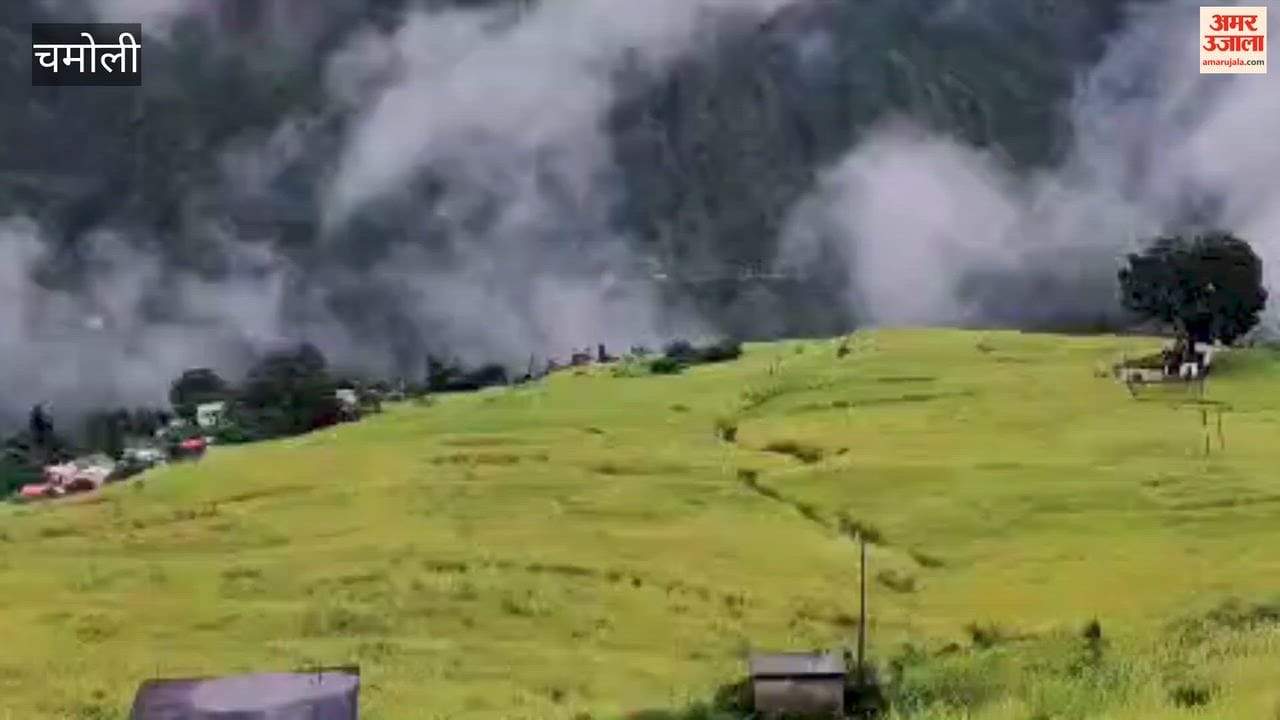 Chamoli:Torrential rains disrupt normal life; paddy and jhangora crops on the verge of ruin
