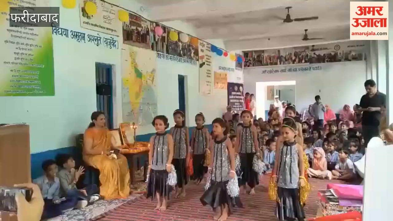 Faridabad Teachers Day celebrated at Prahladpur Government School