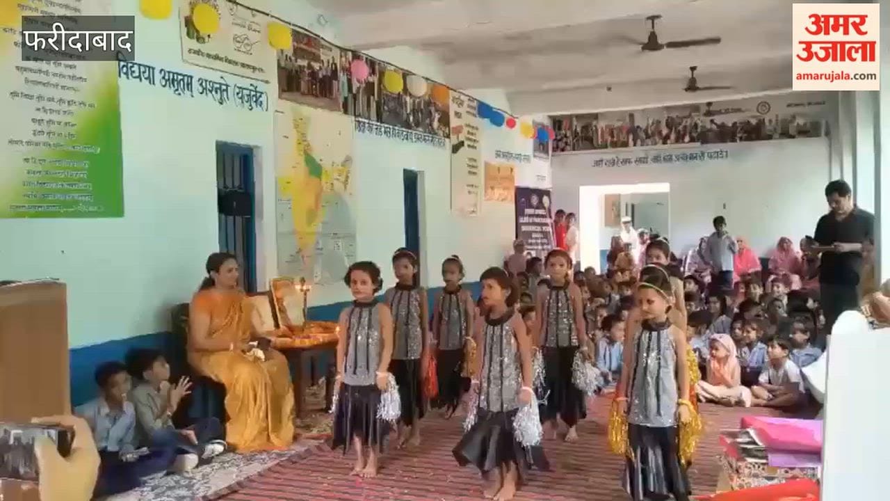 Faridabad Teachers Day celebrated at Prahladpur Government School