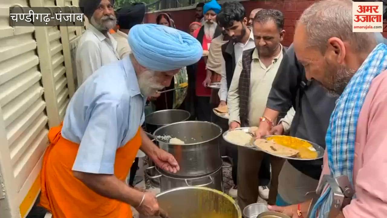 Vice President's visit to Chandigarh: Langar service shifted from University-PGI Chowk towards the New OPD.