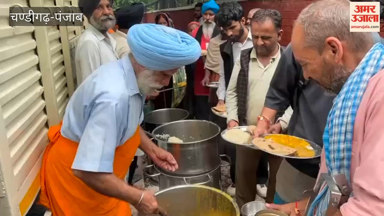 Vice President's visit to Chandigarh: Langar service shifted from University-PGI Chowk towards the New OPD.