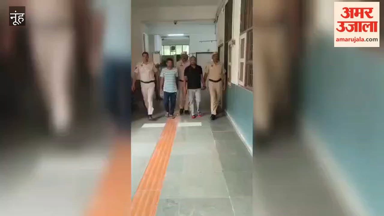 Two convicted of firing at and attacking a police team in Nuh sentenced to five years in prison each