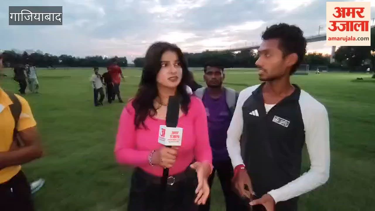 Ghaziabad News Athletes concerned about the lack of training facilities at Mahamaya Stadium