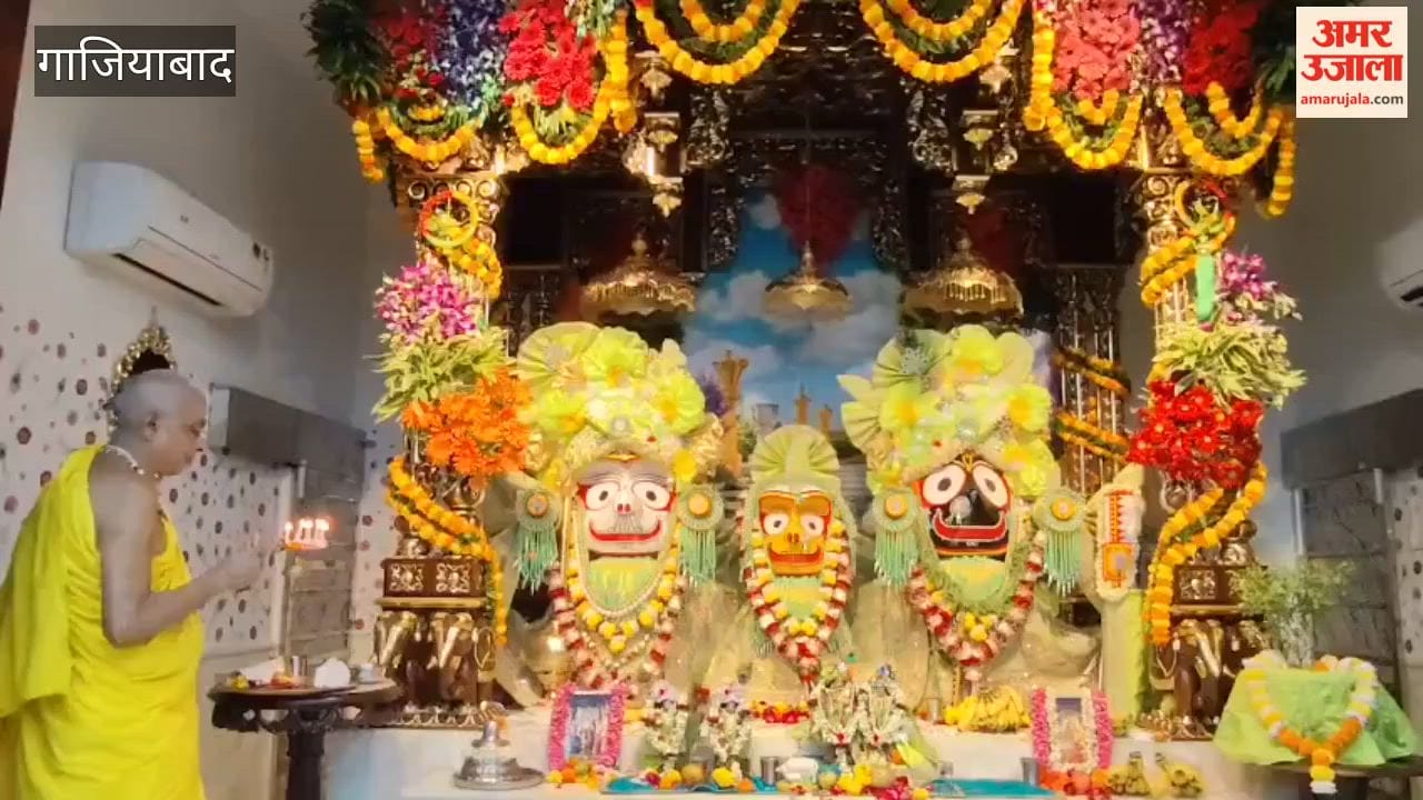 Janmashtami festival celebrated in Rajendra Nagar ISKCON temple
