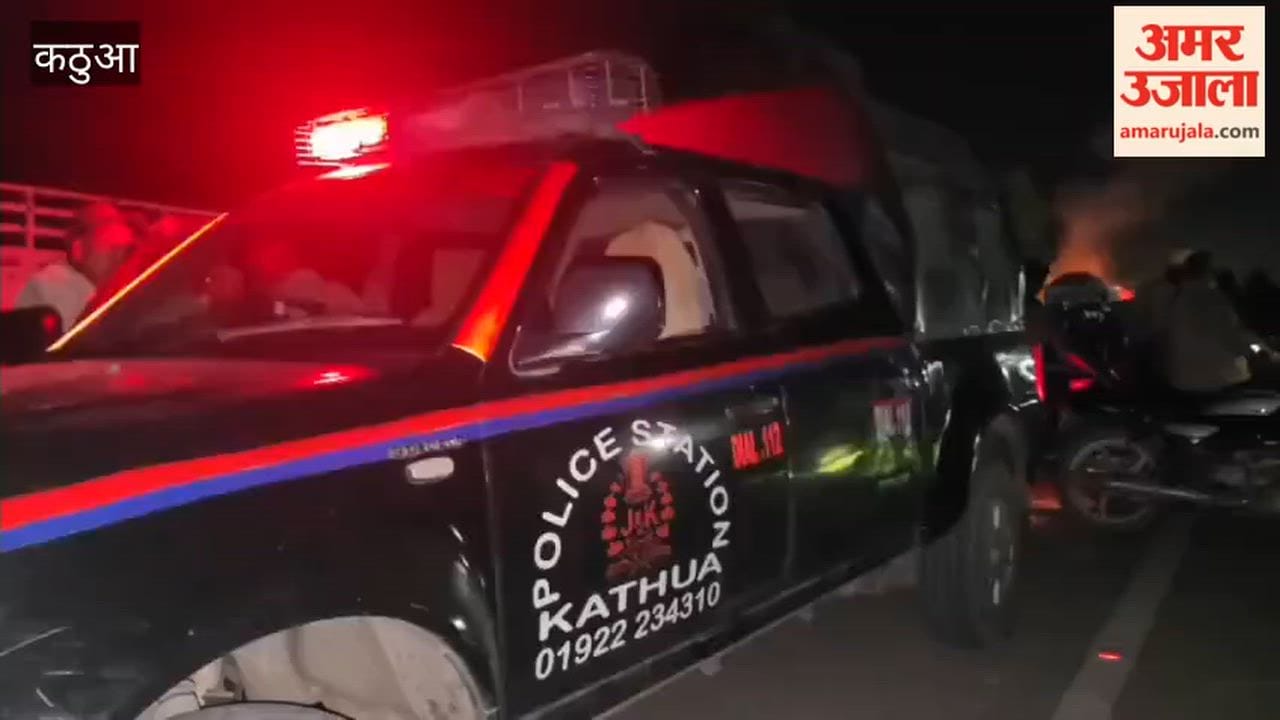 Tractor-trolley parked in the dark claims youth's life