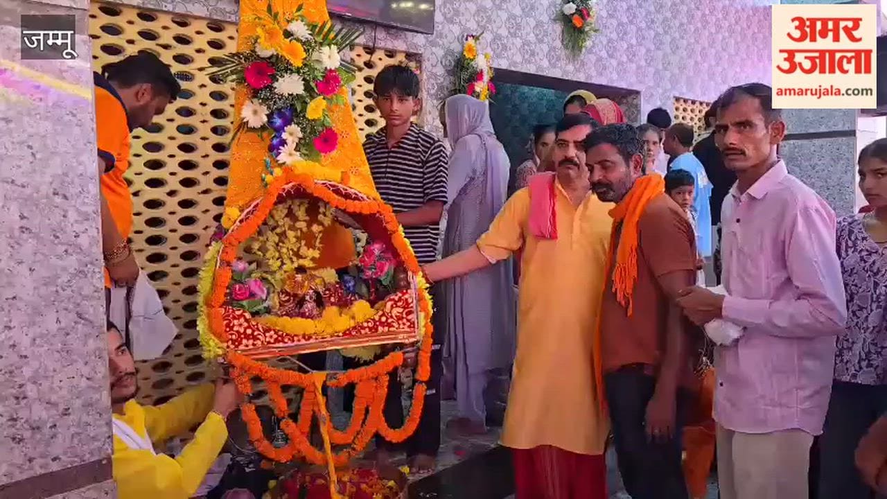 Ghagwal echoes with chants of 'Jai Shri Krishna'