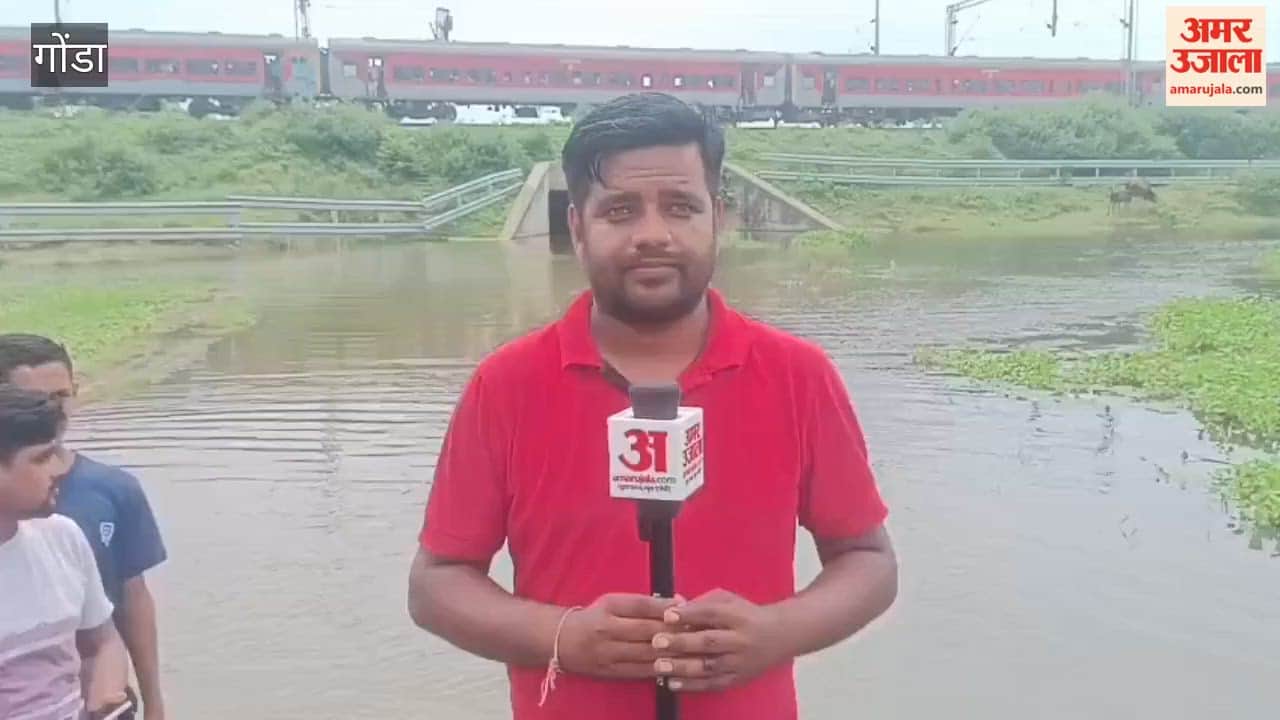 गोंडा में जलजमाव से तीन हजार ग्रामीण परेशान, 600 बीघा फसल डूबी; अनोखे प्रदर्शन की तैयारी