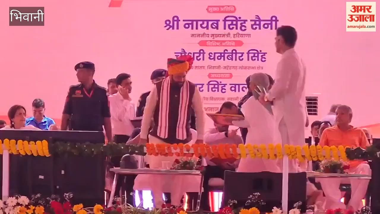 Chief Minister Nayab Singh Saini announced at the Bawani Khera 'Vikas Sankalp Rally' that every Gram Panchayat will receive five lakh rupees.
