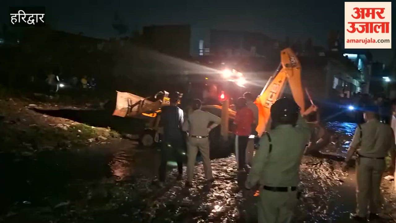 Two girls fell into drain while playing on culvert one saved police and SDRF searching for other